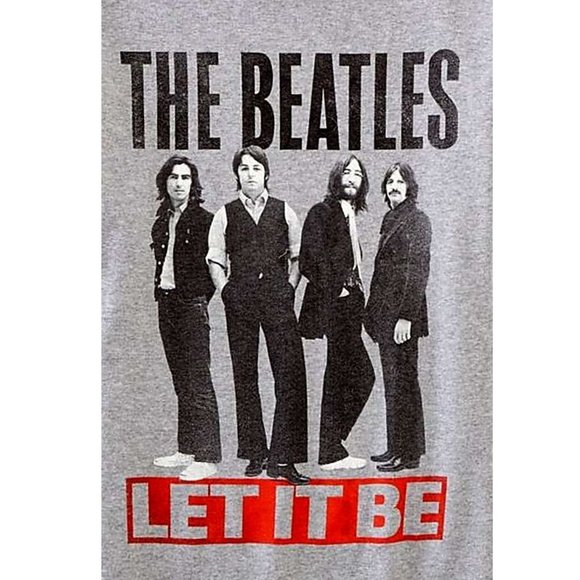 The Beatles Let It Be rock Official cotton T-Shirt M NWT - Picture 3 of 3